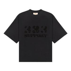 Black Support Tee