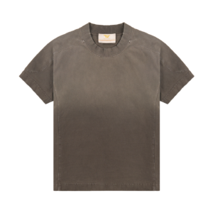 Brown Washed Slim Tee