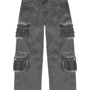 Heavy Wash Grey Cargo