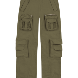 Green Net Cargo Pants 2.0