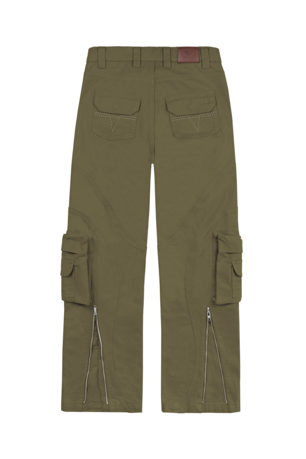 Green Net Cargo Pants 2.0