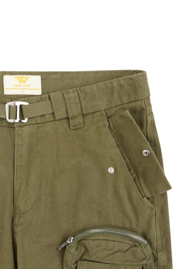 Green Net Cargo Pants 2.0