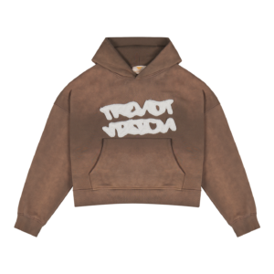 Brown Logo Hoodie