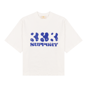 White Support Tee