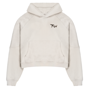 Grey Metal Logo Hoodie